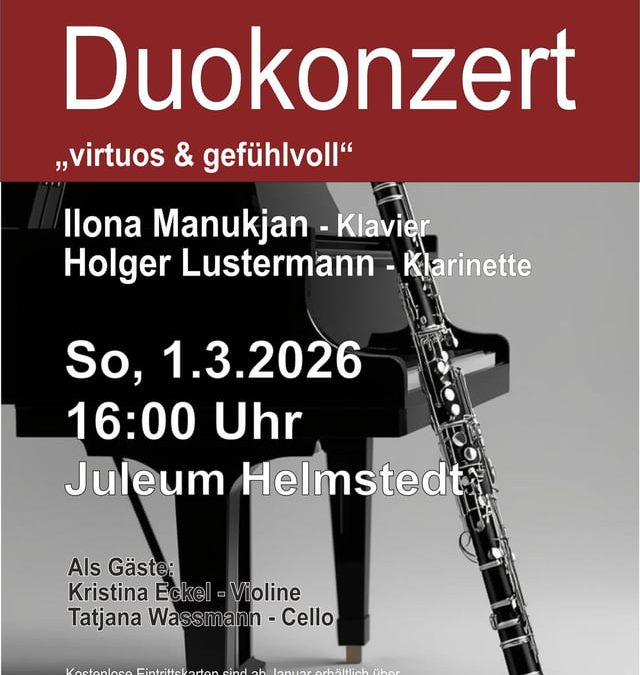 Duokonzert  „virtuos & gefühlvoll“