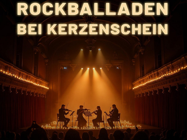Rockballaden bei Kerzenschein