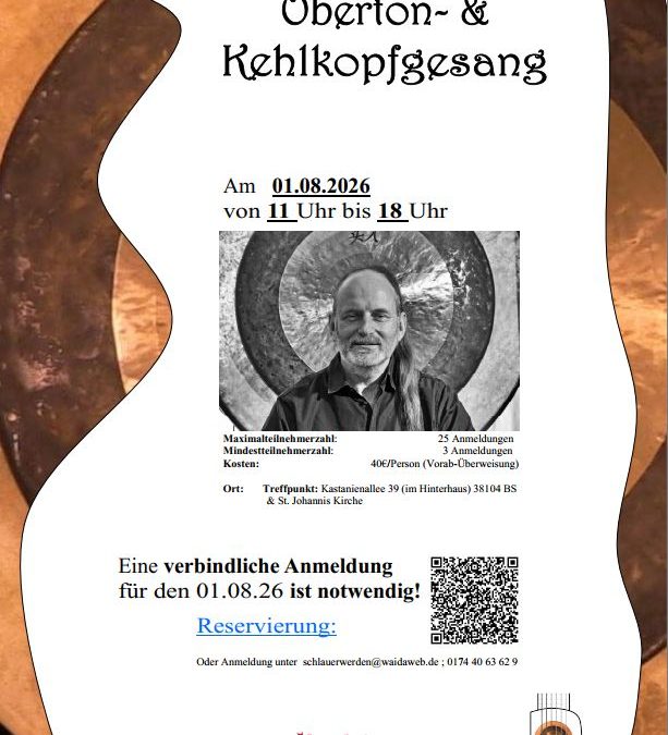 Obertongesang und Kehlkopfgesang
